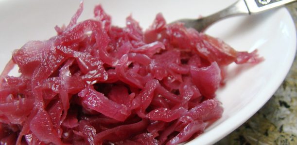Traditional German Red Cabbage and Apples