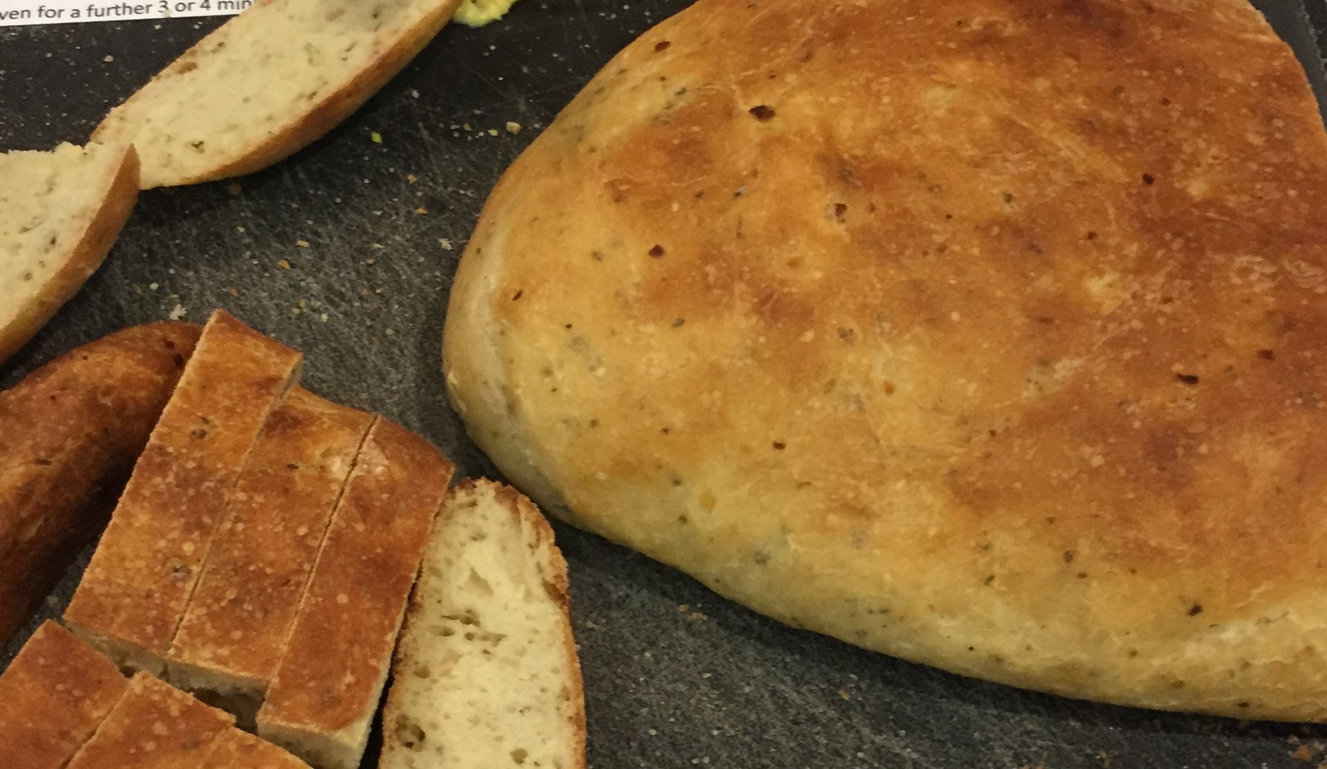 Herb and Garlic Focaccia Bread